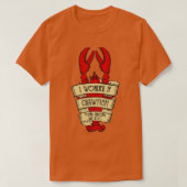 Crawfish Wonder Southern Cajun Food Retro Geschenk T-Shirt (Design vorne)