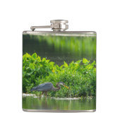 Crawfish-Zeit Flachmann (Vorderseite)