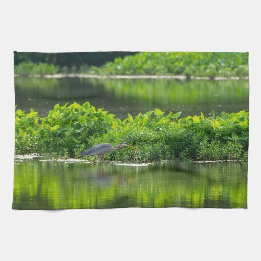 Crawfish-Zeit Geschirrtuch (Horizontal)