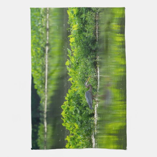 Crawfish-Zeit Geschirrtuch (Vertikal)