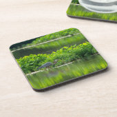 Crawfish-Zeit Getränkeuntersetzer (Linke Seite)