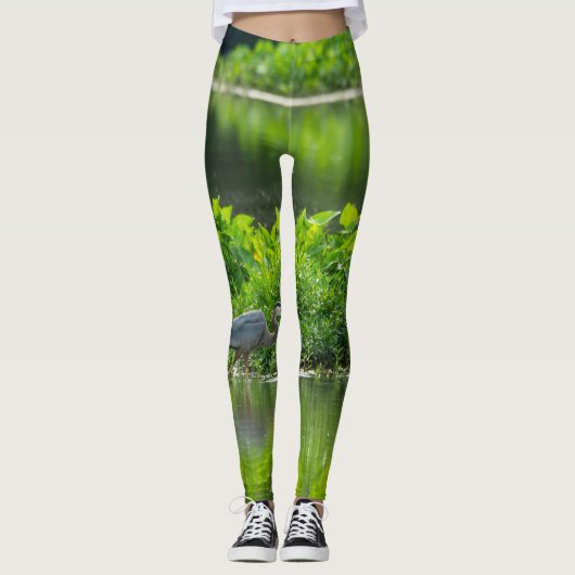 Crawfish-Zeit Leggings (Vorderseite)