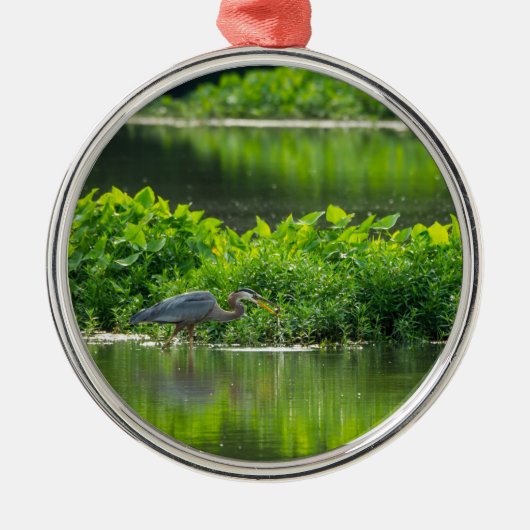 Crawfish-Zeit Ornament Aus Metall (Vorne)