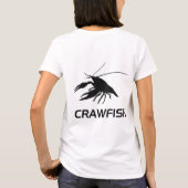 crawfish's silhouette (Orange) T-Shirt (Rückseite)