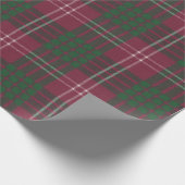 Crawford Ancient Original Scottish Tartan Geschenkpapier (Ecke)