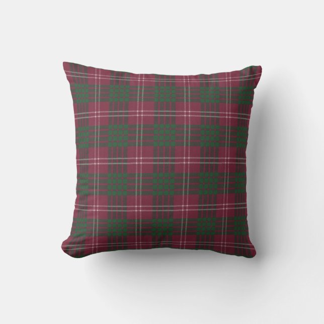 Crawford Ancient Original Scottish Tartan Kissen (Vorderseite)