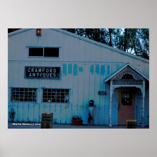 Crawford Antiques Poster (Vorne)