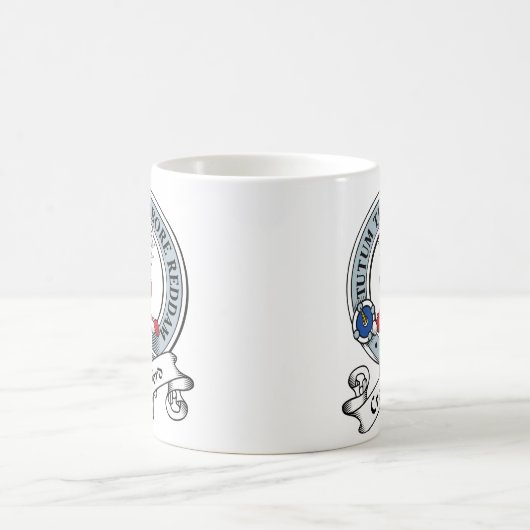 Crawford-Clan-Abzeichen Kaffeetasse (Mittel)