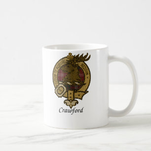 Crawford-Clan-Wappen Kaffeetasse