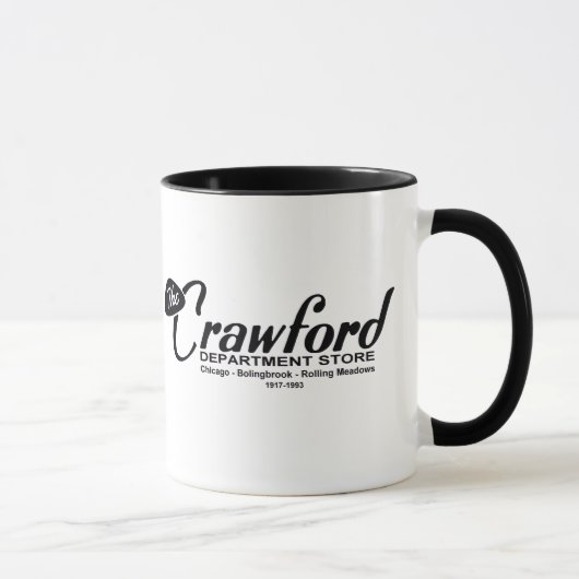 Crawford Department Store Chicagoland - 1917-1993 Tasse (Rechts)