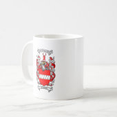 CRAWFORD-FAMILIENWAPPEN - CRAWFORD-WAPPEN KAFFEETASSE (Vorderseite Links)