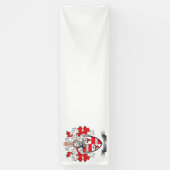 Crawford-Familienwappen-Wappen Banner (Vertikal)