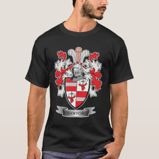 Crawford-Familienwappen-Wappen T-Shirt