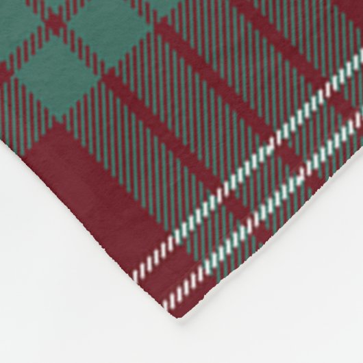 Crawford Modern Clan Abzeichen Tartan Kariert Fleecedecke (Ecke)