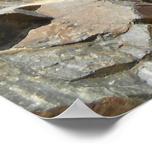 Crawford Notch Railway Trestle Poster (Ecke)