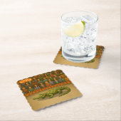 Crawford, painted circus crocodile untersetzer (Vor Ort)