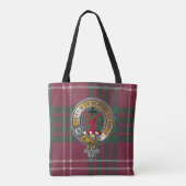 Crawford Tartan & Abzeichen Tasche (Rückseite)