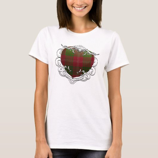Crawford Tartan Herz T-Shirt (Vorderseite)