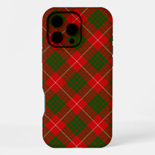 Crawford-Tartan rot grün kariert iPhone 16 Pro Max Hülle