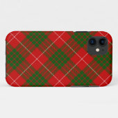 Crawford tartan rot kariert Case-Mate iPhone hülle (Rückseite (Horizontal))