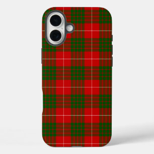 Crawford tartan rot kariert iPhone 16 plus hülle