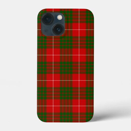 Crawford tartan rot kariert Case-Mate iPhone hülle (Rückseite)