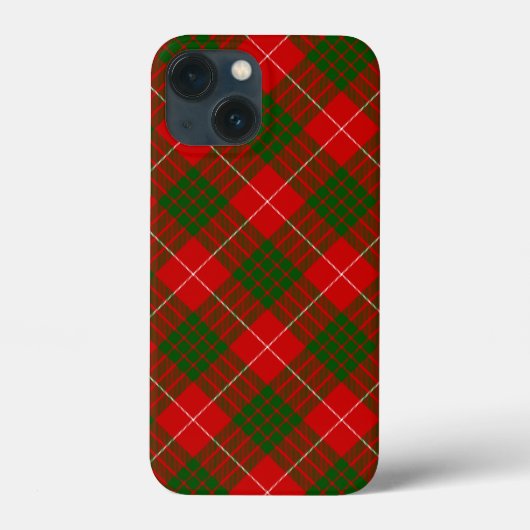 Crawford tartan rot kariert Case-Mate iPhone hülle (Rückseite)