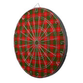 Crawford tartan rot kariert dartscheibe (Vorderseite rechts)