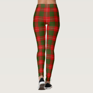 Crawford tartan rot kariert leggings