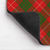 Crawford tartan rot kariert mousepad (Ecke)