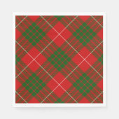 Crawford tartan rot kariert serviette (Vorderseite)