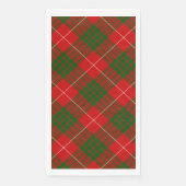 Crawford tartan rot kariert serviette (Vorderseite)