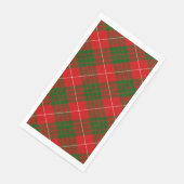 Crawford tartan rot kariert serviette (Ecke)