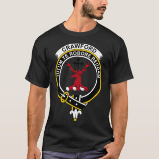 Crawford Wappen Tartan Clan Scottish Clan T-Shirt