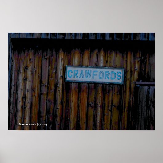 Crawfords Poster (Vorne)