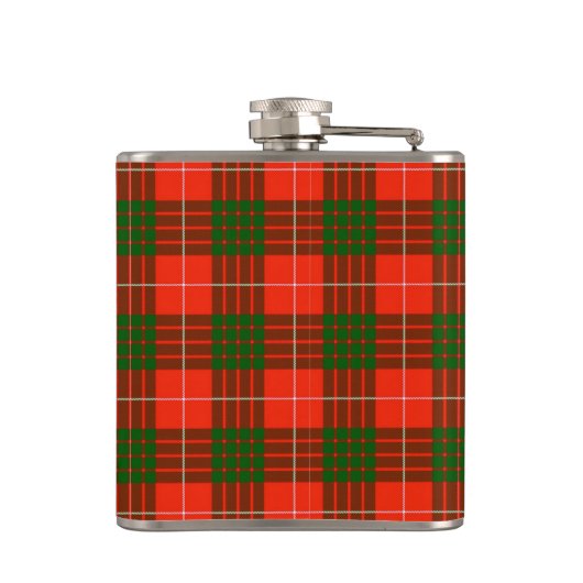 Crawfordtartan-Flasche Flachmann (Rückseite)