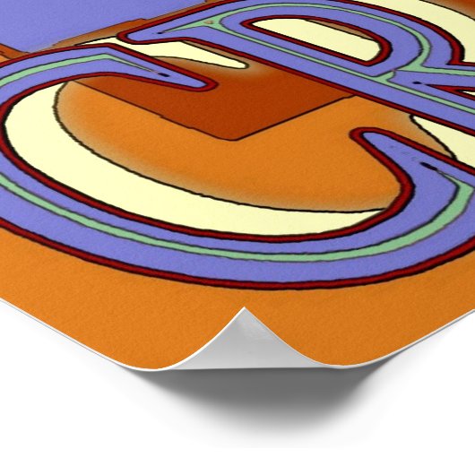 Crawfrish After Matisse Poster (Ecke)