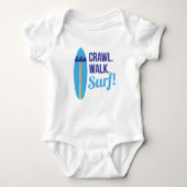Crawl-Laufsurf Baby Strampler (Vorderseite)