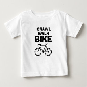 Crawl Walk Bike Lustiges Bike Kind zum Shirt