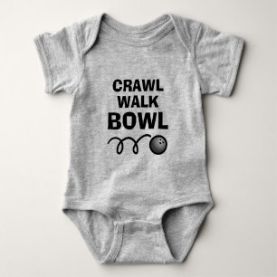 Crawl Walk Bowl lustiger Baby-Bodysuit für Neugebo Baby Strampler