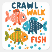 Crawl Walk Fish | Meilensteine für die Fischerei i