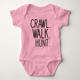 Crawl Walk Hunt, Junter Baby Baby Strampler