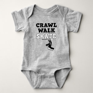 Crawl Walk Skate Hockey Skate Säugling Baby Strampler