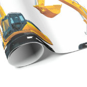 Crawler-Ausgrabungsbild für glänzendes Papier Geschenkpapier (Rolleneckpunkt)