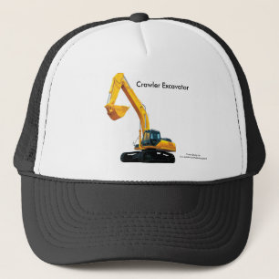 Crawler-Ausgrabungsbild für Trucker-Hat Truckerkappe