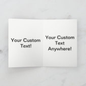 Crawler Crane Birthday Card Vintag Karte (Innenseite)