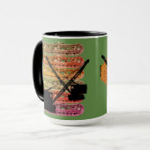 Crawler Crane-Ingenieurspuren und -Krane Tasse (Vorderseite Links)