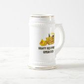 CRAWLER LOADER BIERGLAS (VorderseiteRechts)