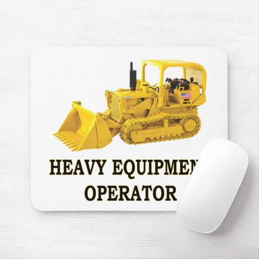 CRAWLER LOADER MOUSEPAD (Mit Mouse)