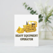 CRAWLER LOADER POSTKARTE (Stehend Vorderseite)
